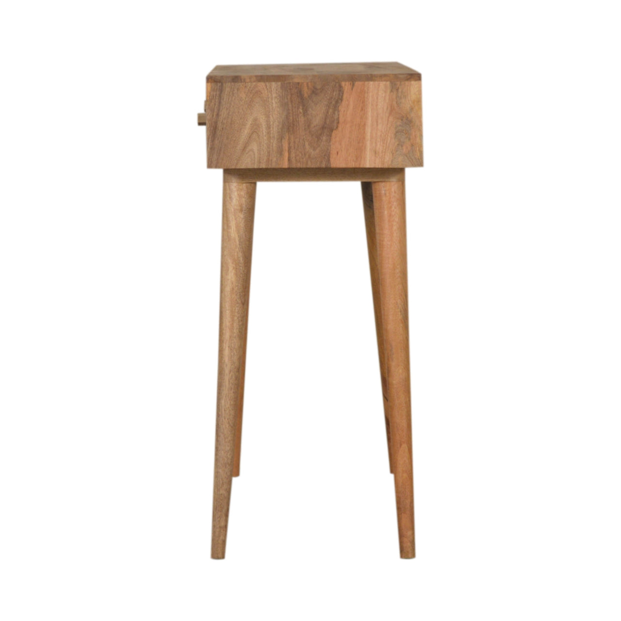 Solid Wood Dice Console Table