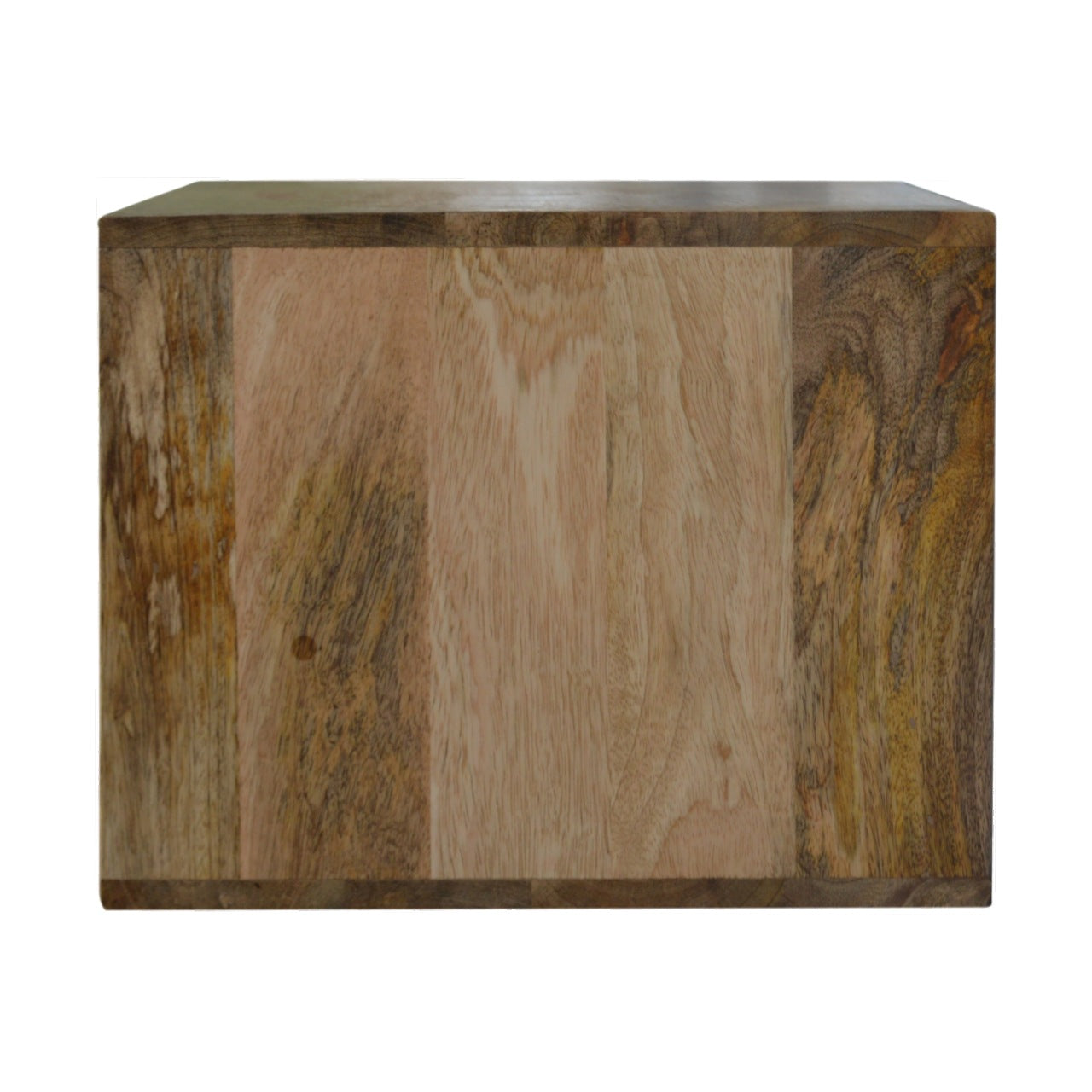Solid Wood Wall Leopard Print Bedside