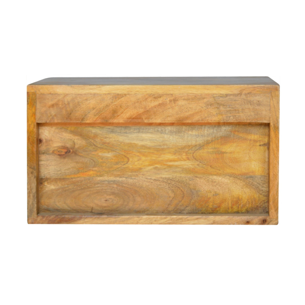 Solid Wood Wall Leopard Print Bedside
