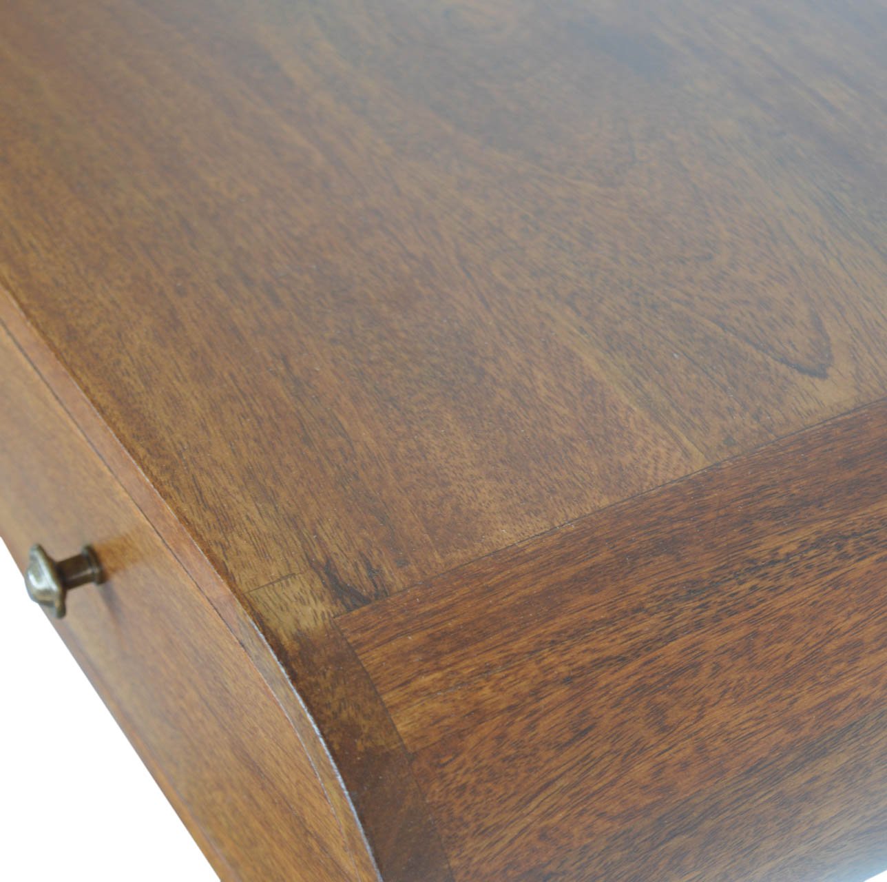 Solid Wood Wall Mounted Chestnut Console Table