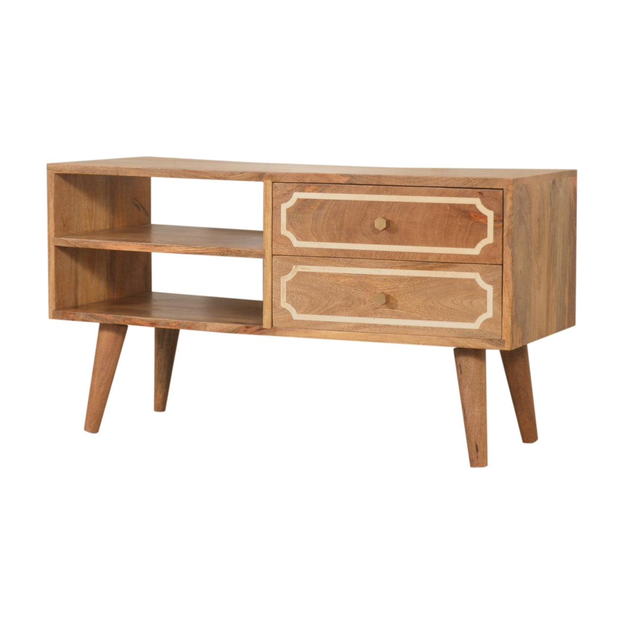 Solid Wood Nepal TV Stand