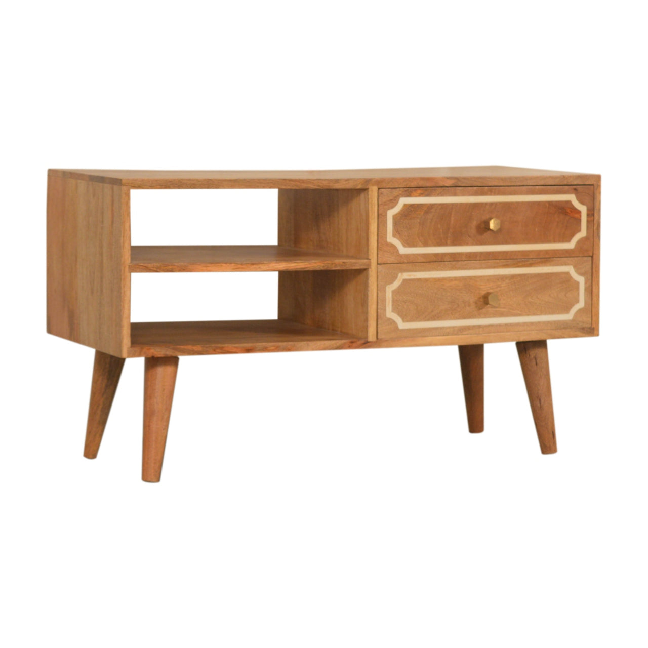 Solid Wood Nepal TV Stand