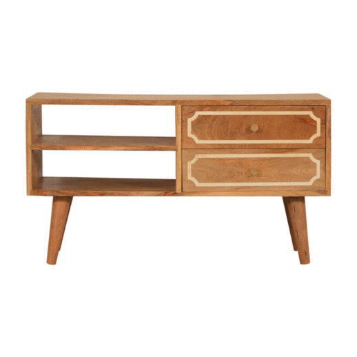 Solid Wood Nepal TV Stand