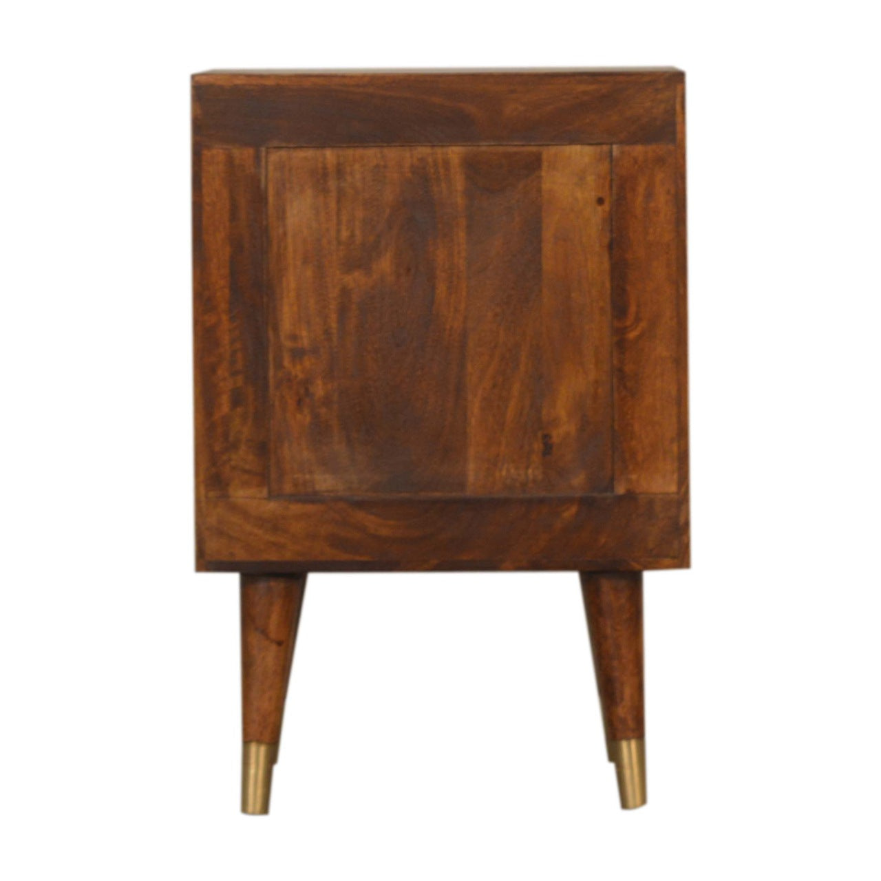 Solid Wood Manila Gold Bedside