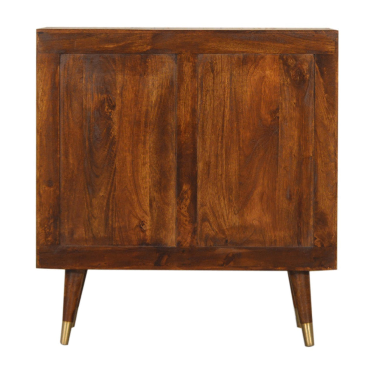 Solid Wood Manila Gold Cabinet