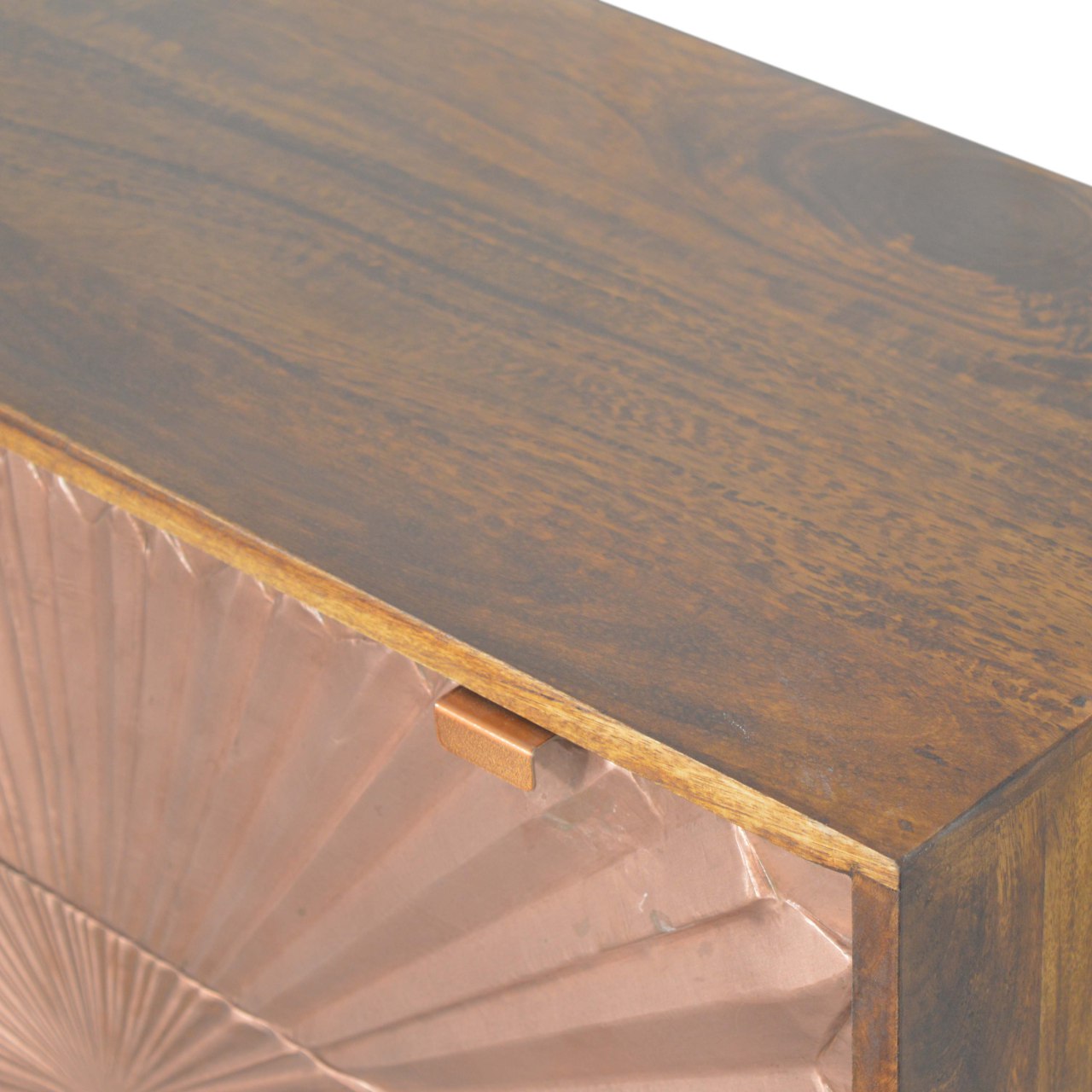Solid Wood Manila Copper Chest