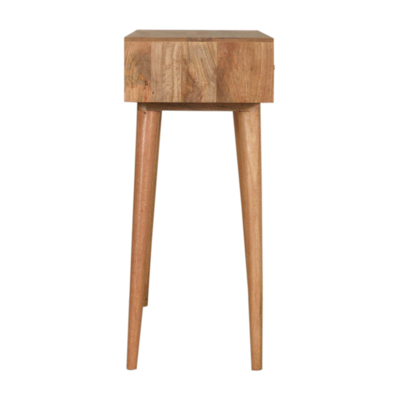 Solid Wood Acadia Teal Console Table