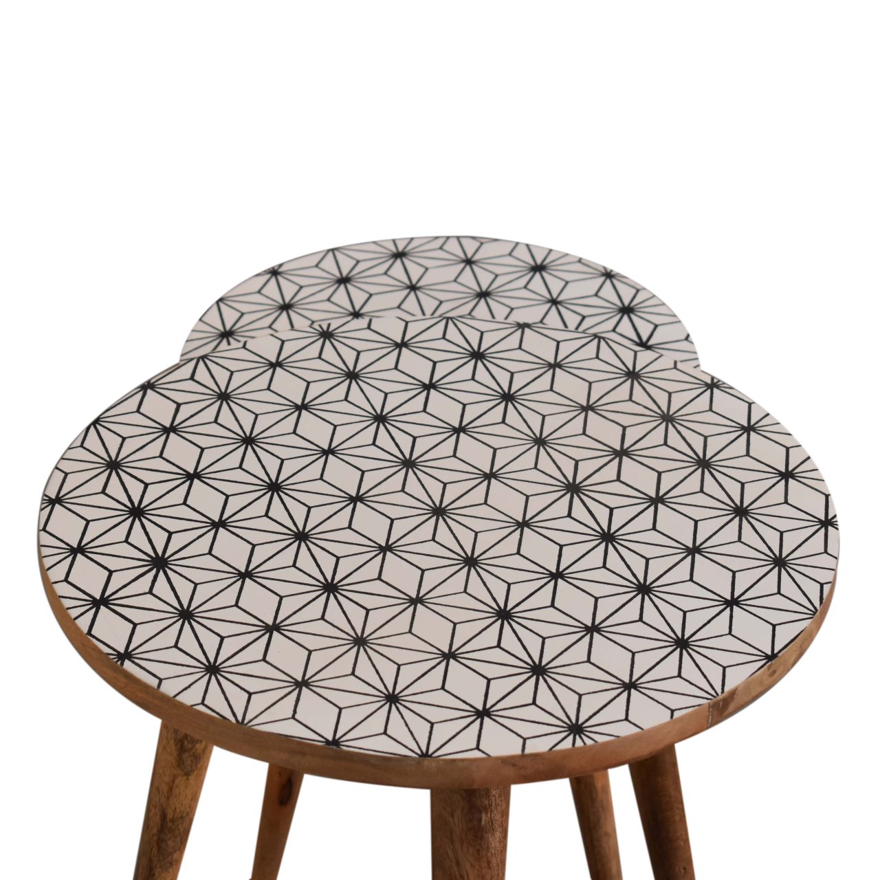 Solid Wood Prima Nesting Stools