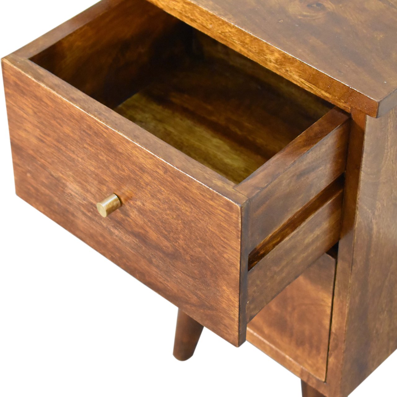 Solid Wood Chestnut Bedside