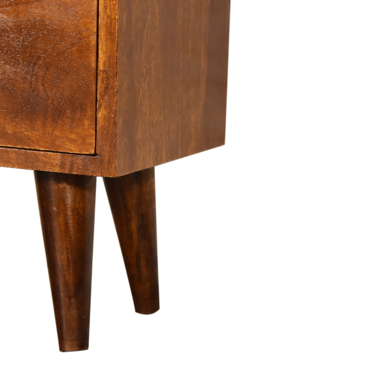 Solid Wood Chestnut Bedside