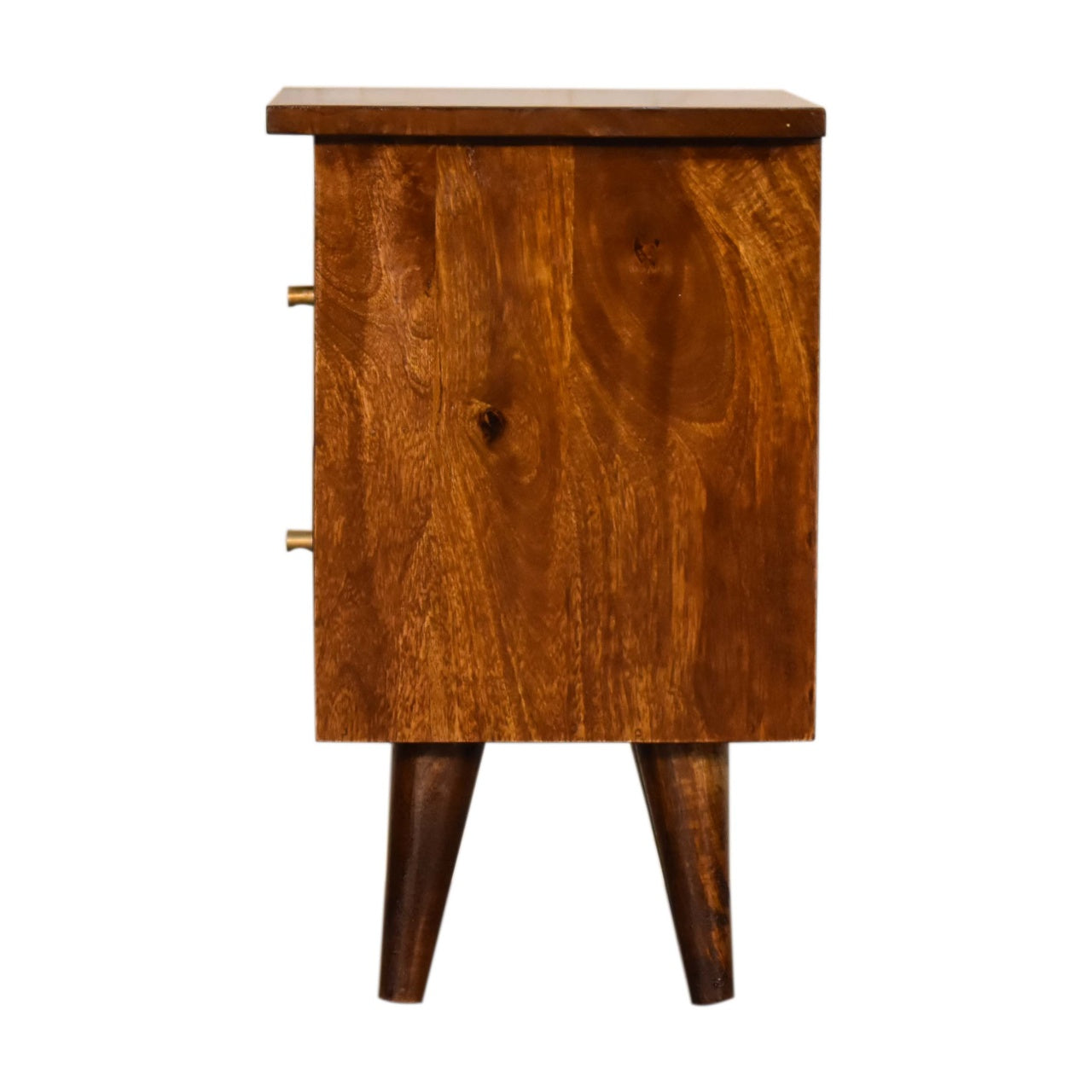 Solid Wood Chestnut Bedside
