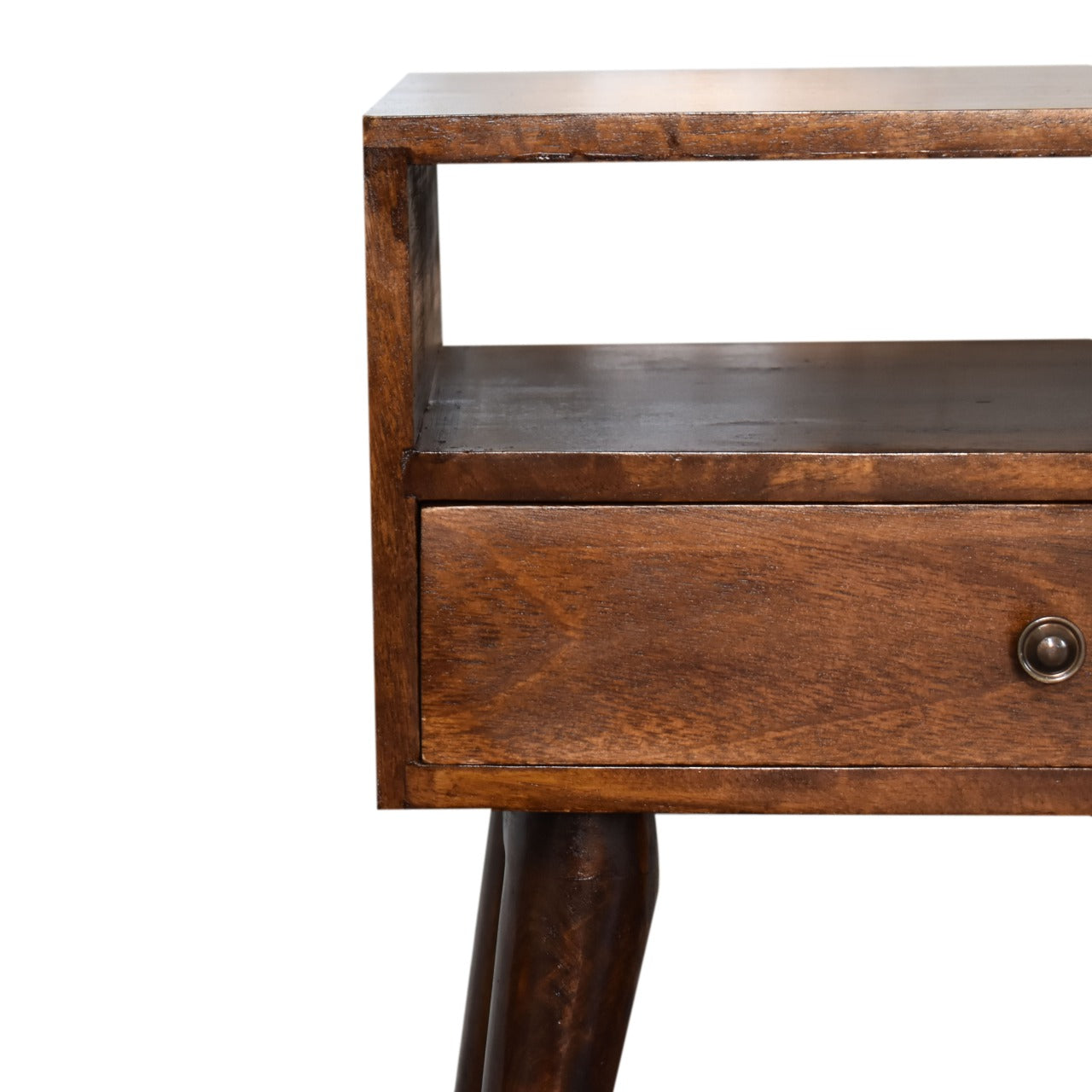 in1691 modern chestnut solid wood bedside