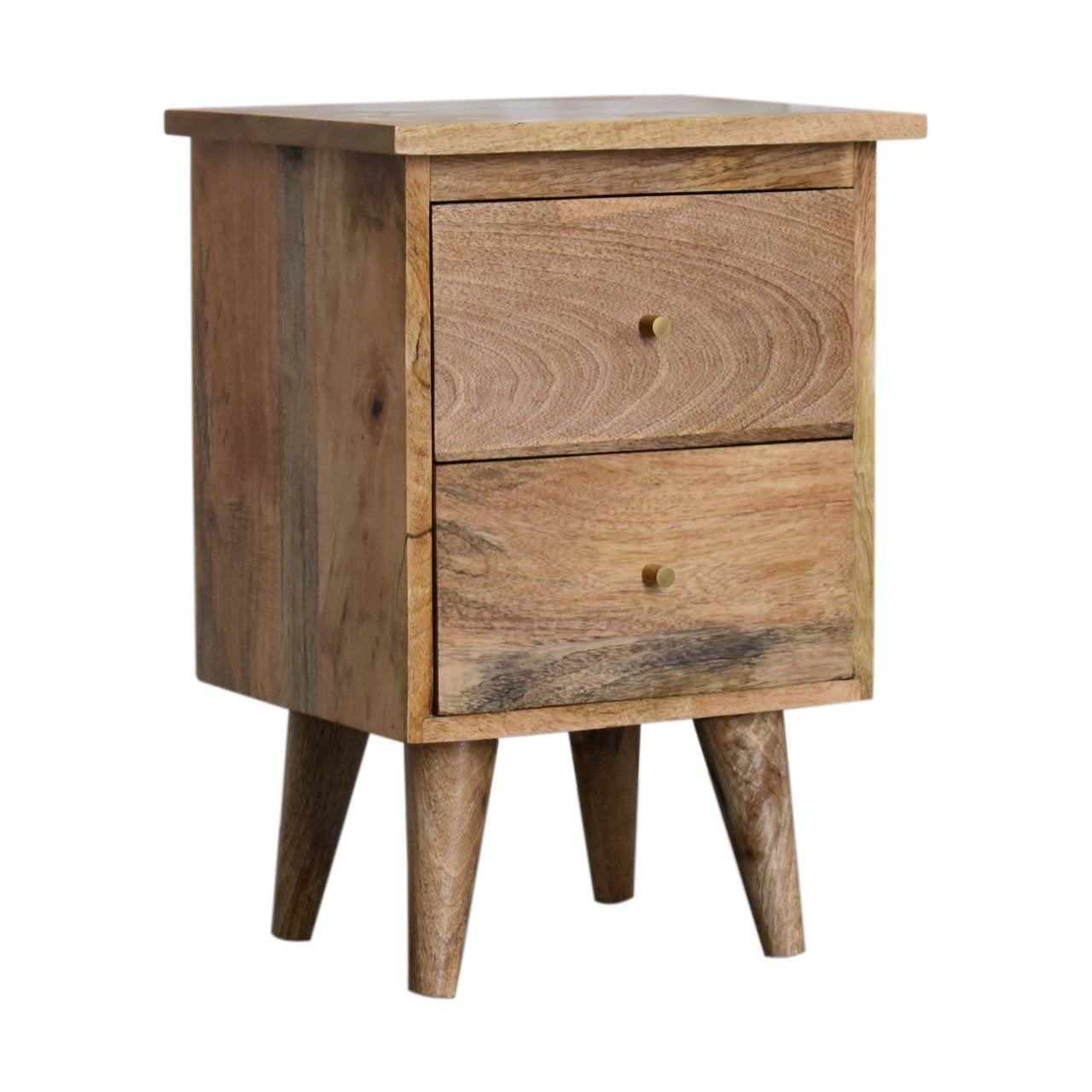oak ish bedside
