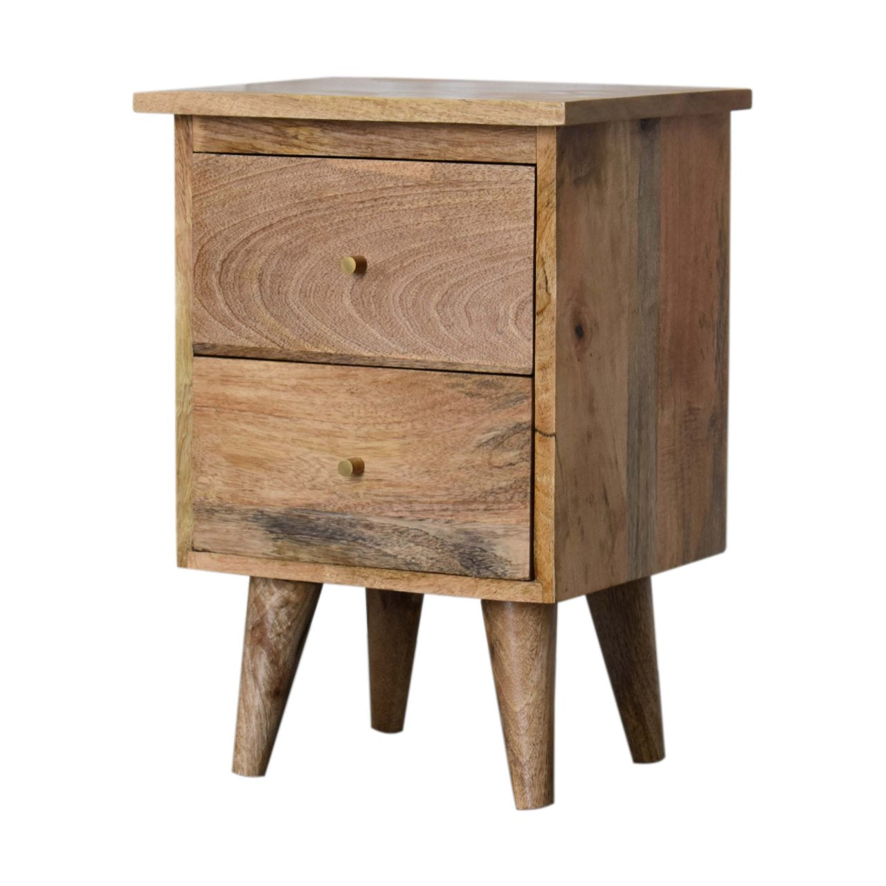 oak ish bedside
