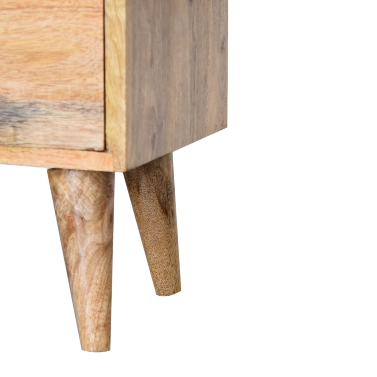 oak ish bedside