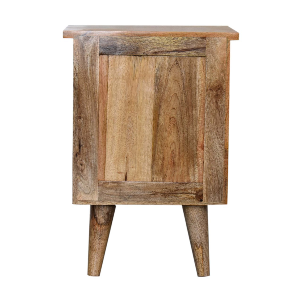 oak ish bedside