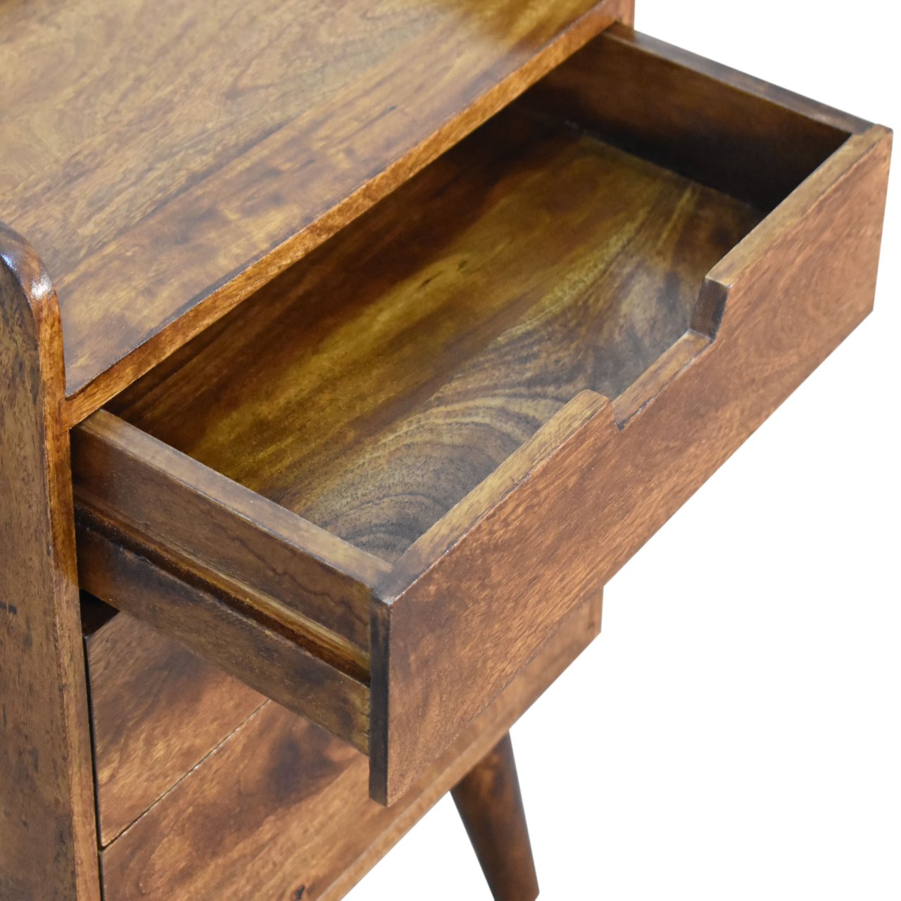 chestnut gallery back bedside