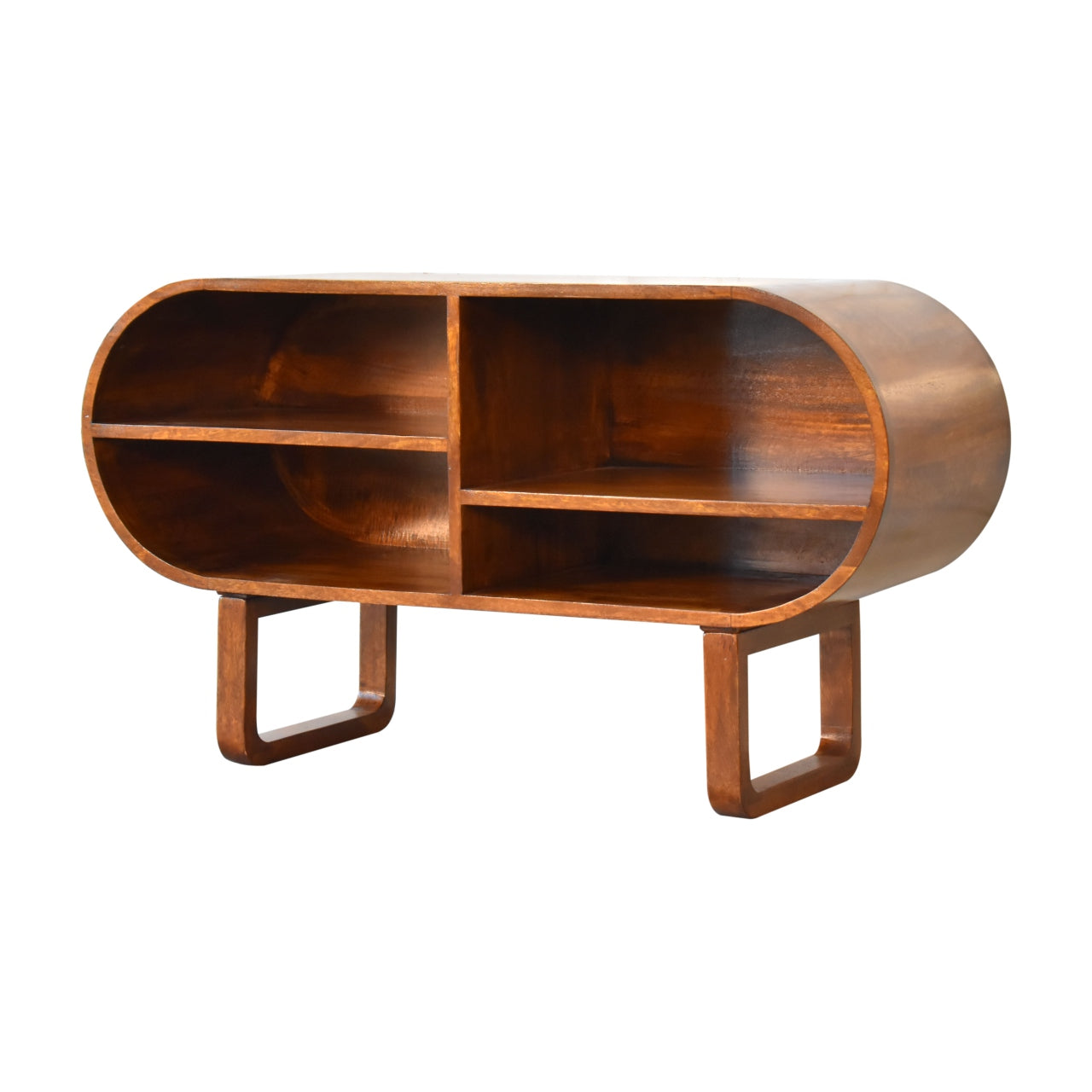 chestnut open circular media unit