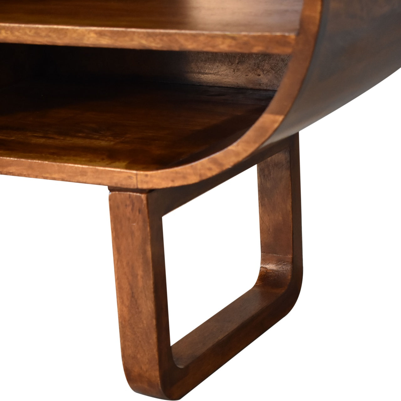 chestnut open circular media unit