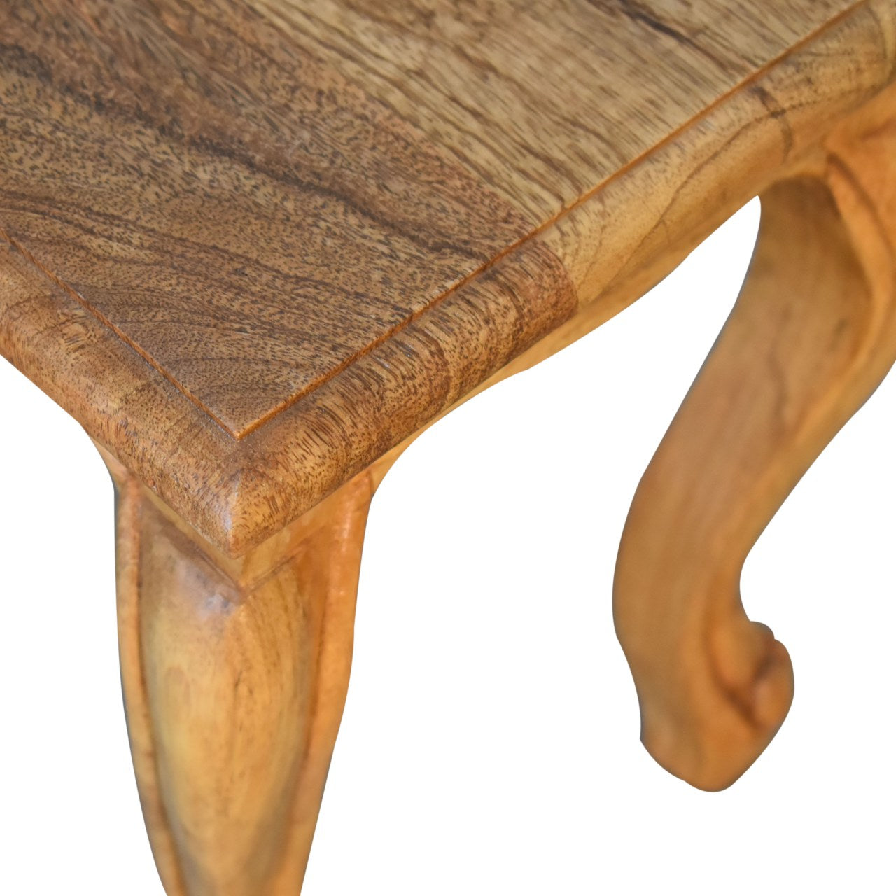 oak ish french style nesting tables
