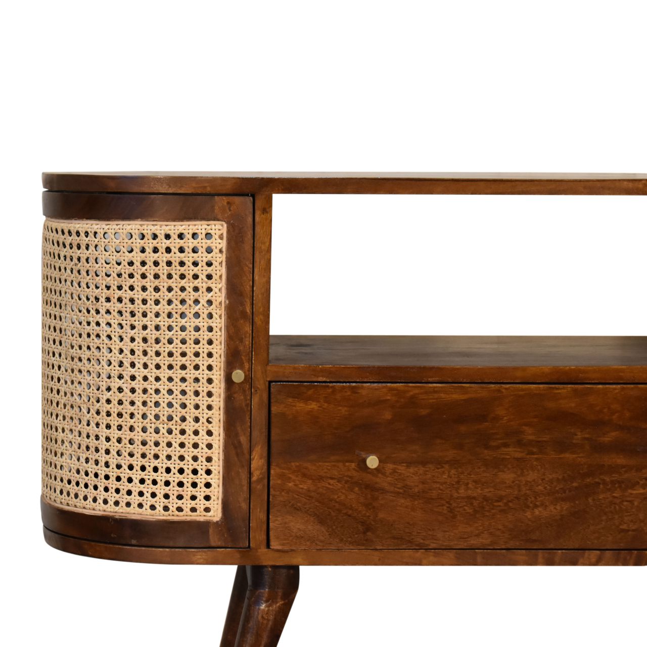 chestnut woven media unit