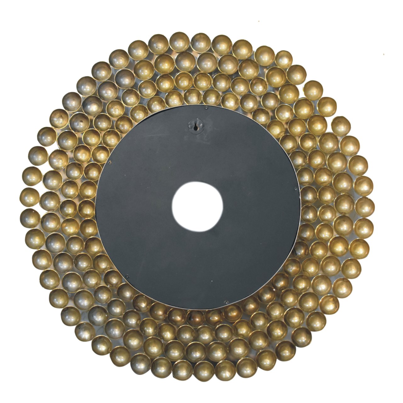 gold bubble mirror frame