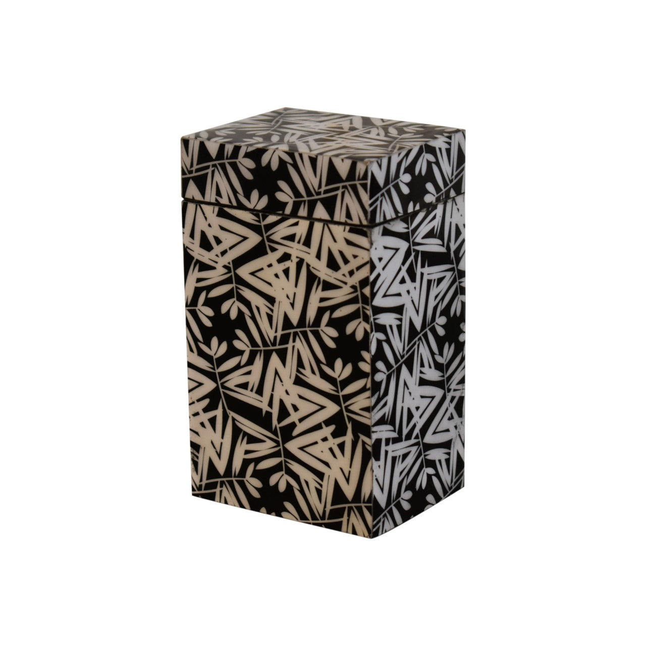 aztec printed mango wood bathroom set