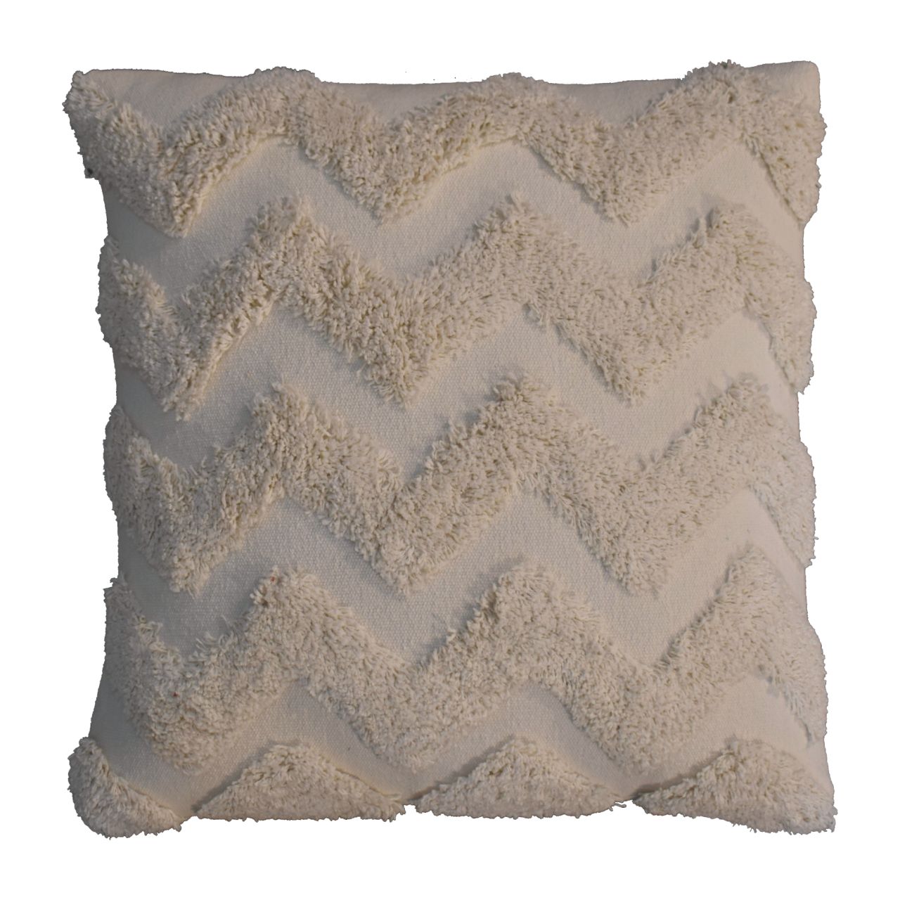 cream zig zag cushion set of 3