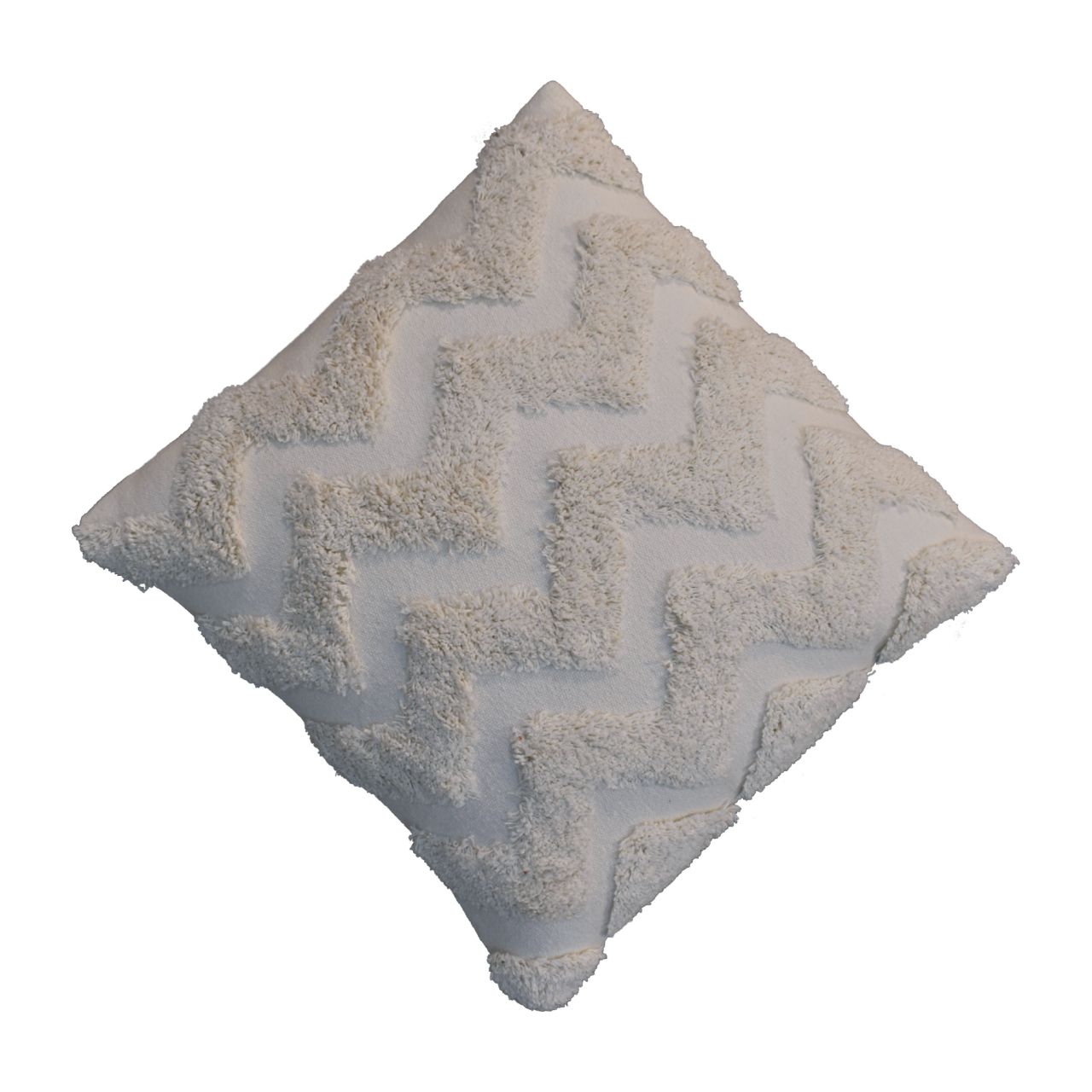 cream zig zag cushion set of 3