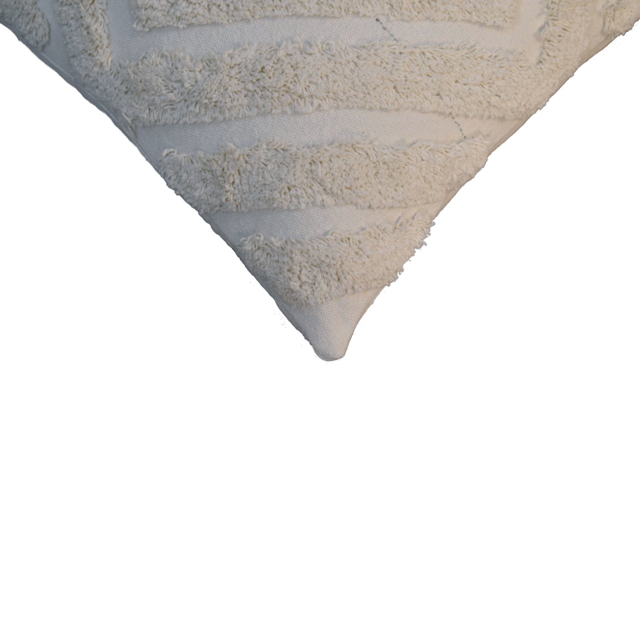 cream diamond cushion set of 2