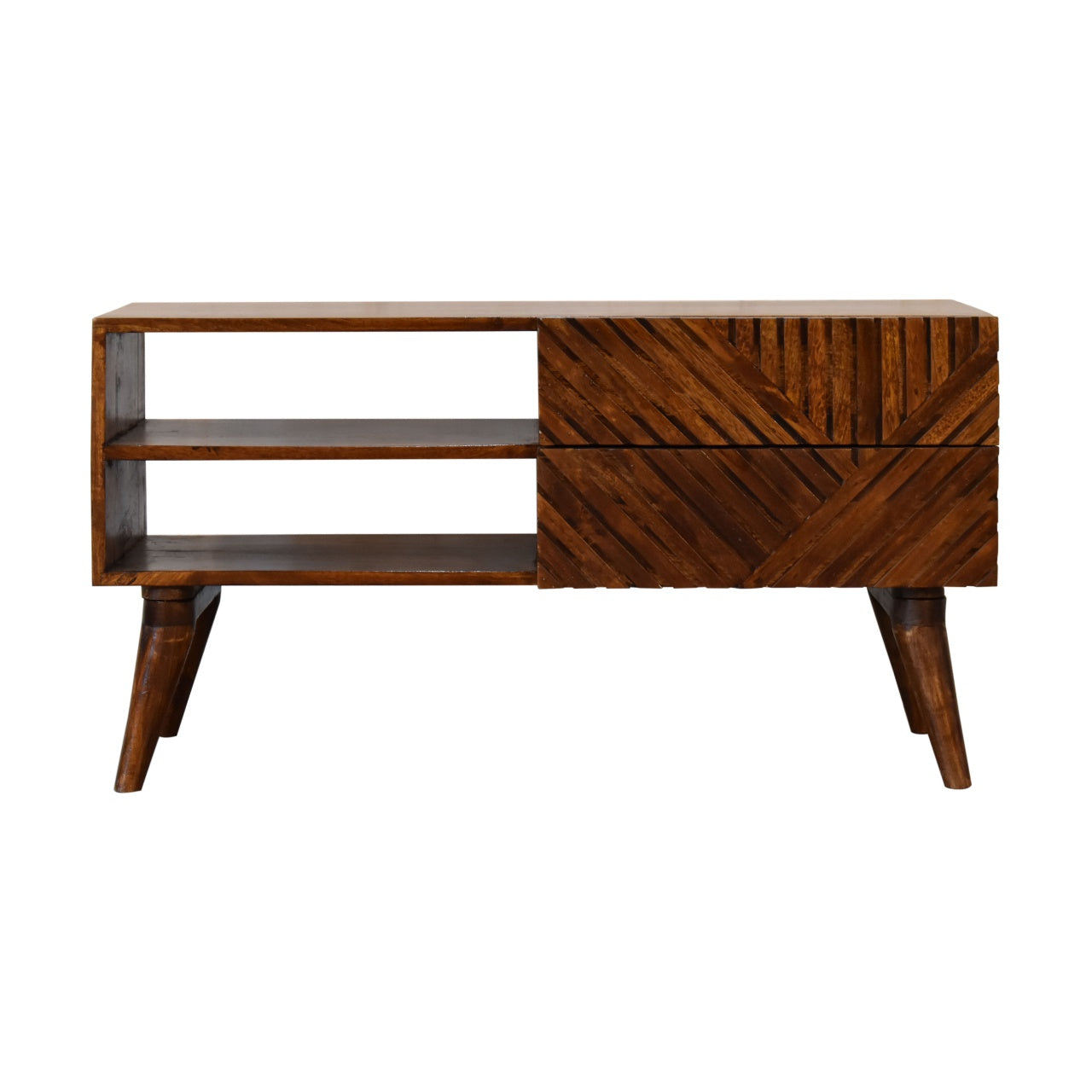 chestnut lille tv stand
