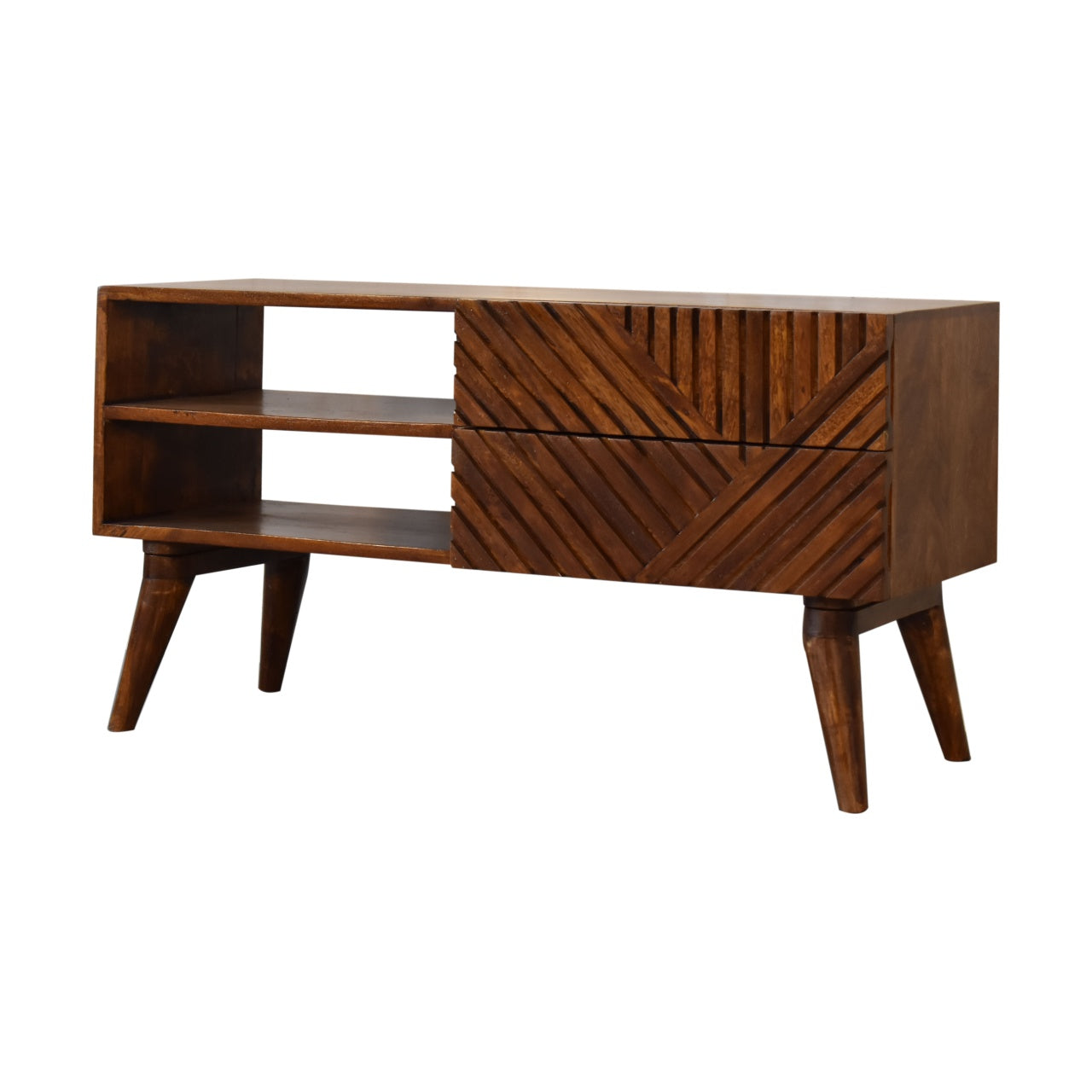 chestnut lille tv stand