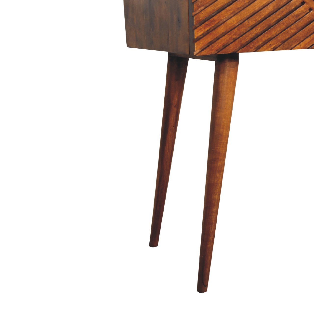 chestnut lille console table