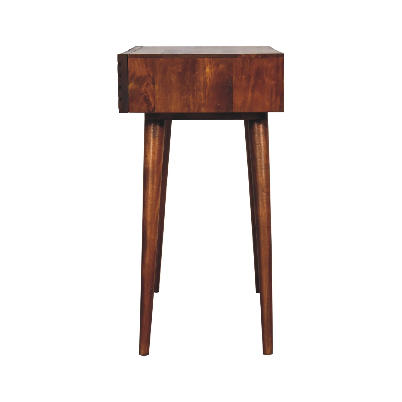 chestnut lille console table