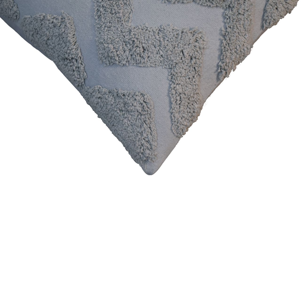 grey zig zag cushion set of 2