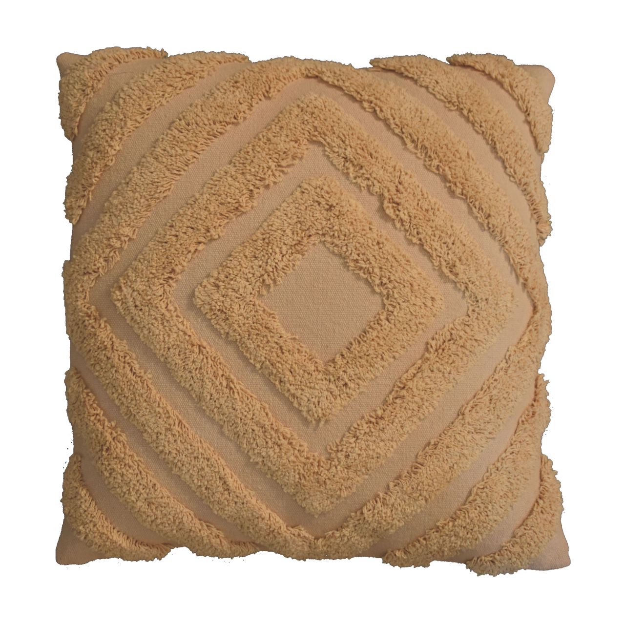mustard diamond cushion set of 2
