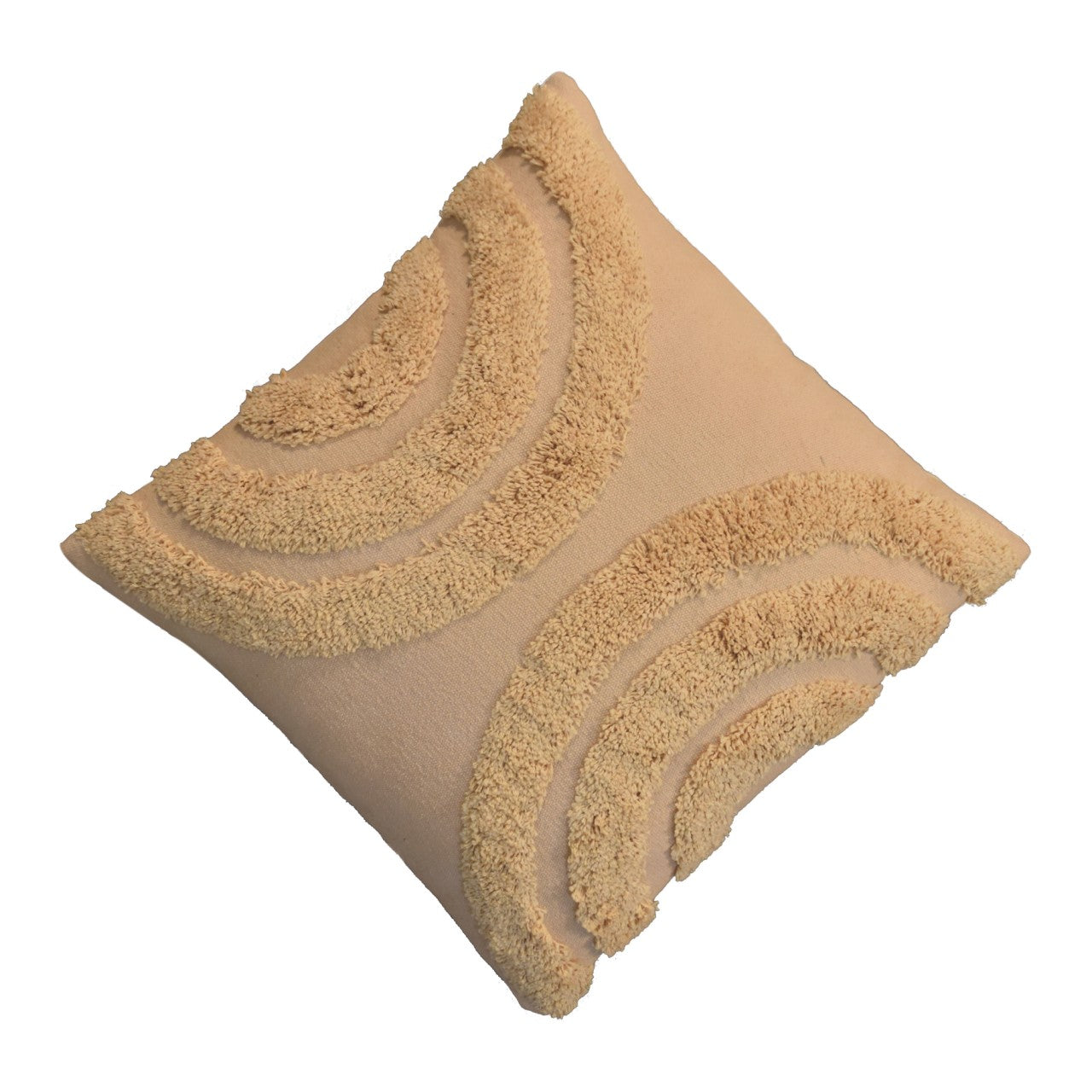 arched mustard cushion set of 2