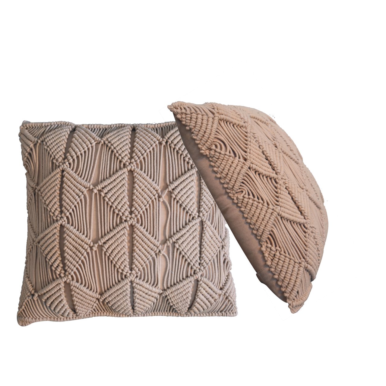 esmi cushion set of 2 coffee