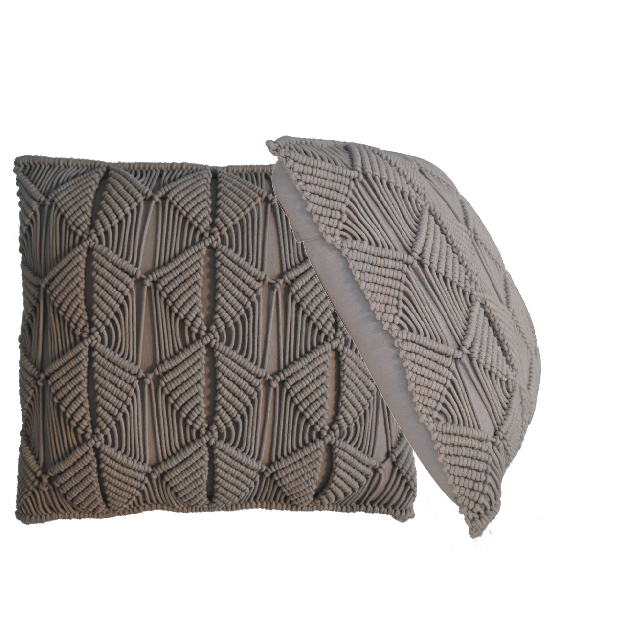 esmi cushion set of 2 grey