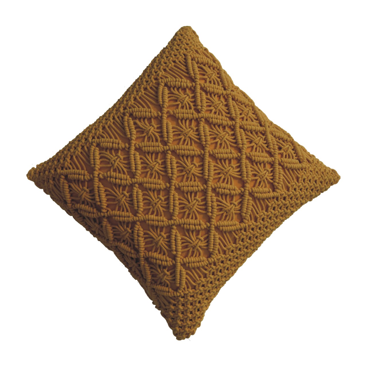 lira cushion set of 2 mustard