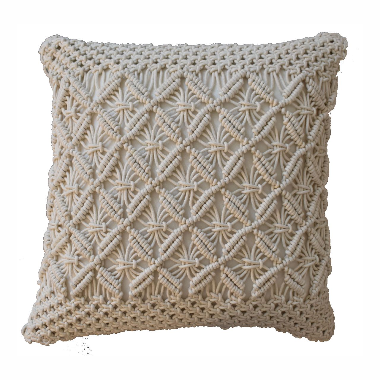 lira cushion set of 2 natural white