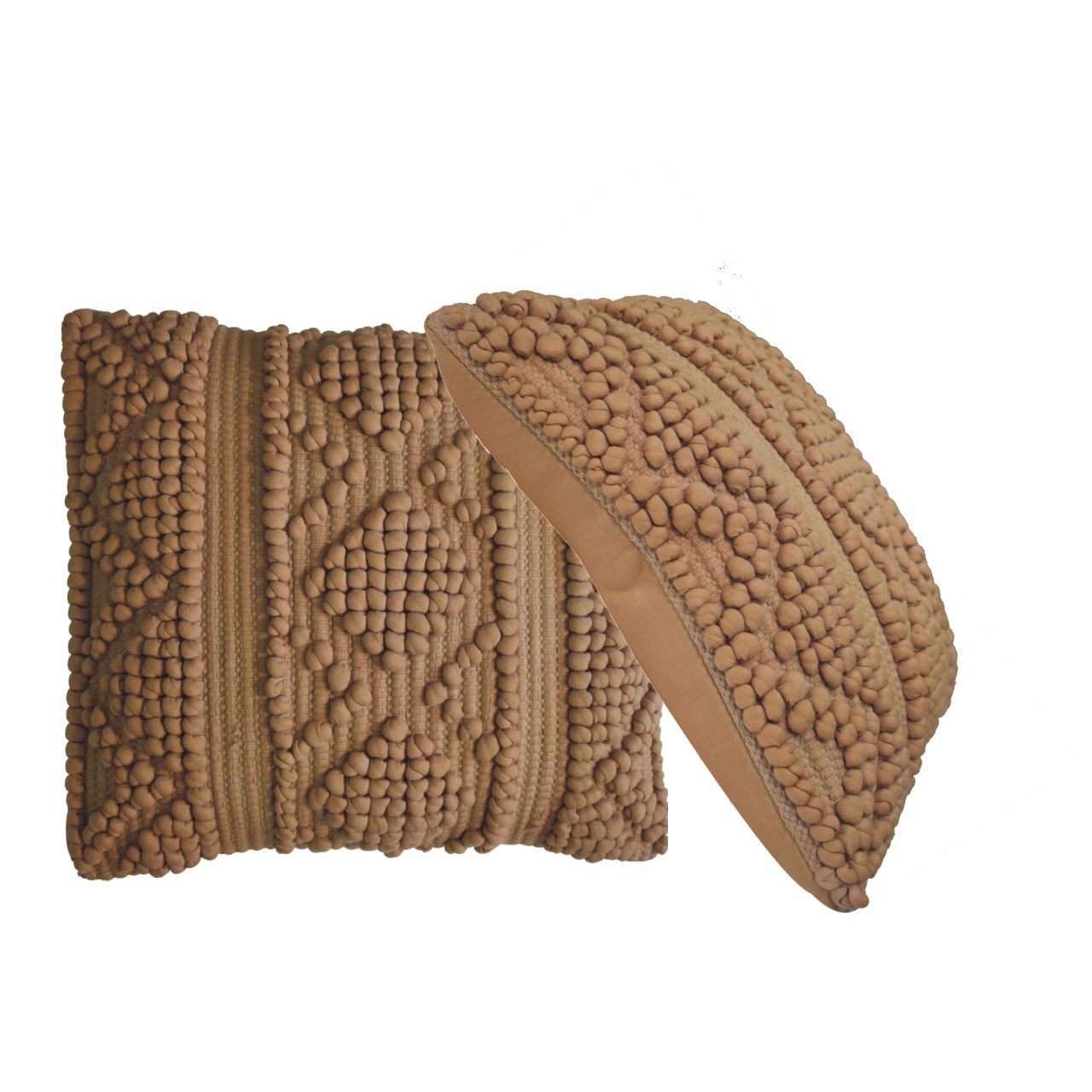 nola cushion set of 2 coffee