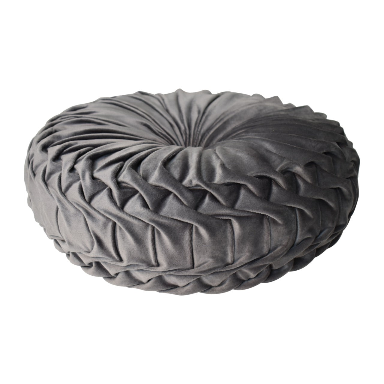 grey smocking cushion set of 2