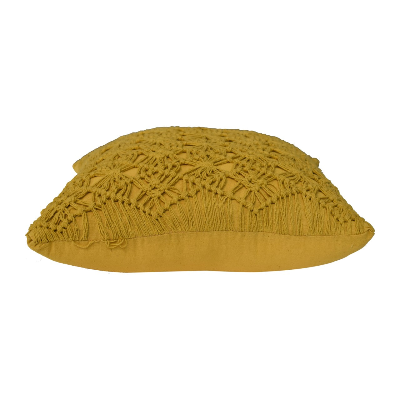 mustard maura cushion set of 2