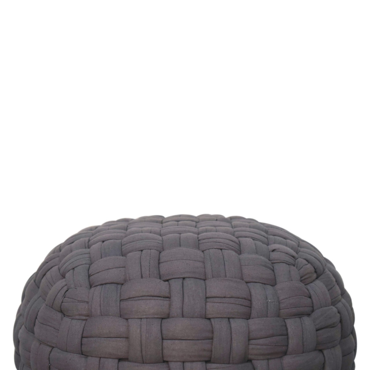 tube pouffe grey