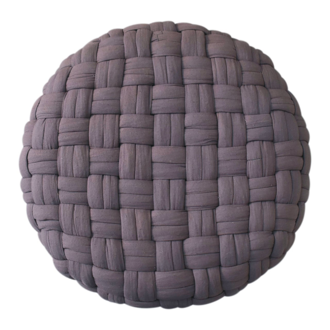 grey tube footstool