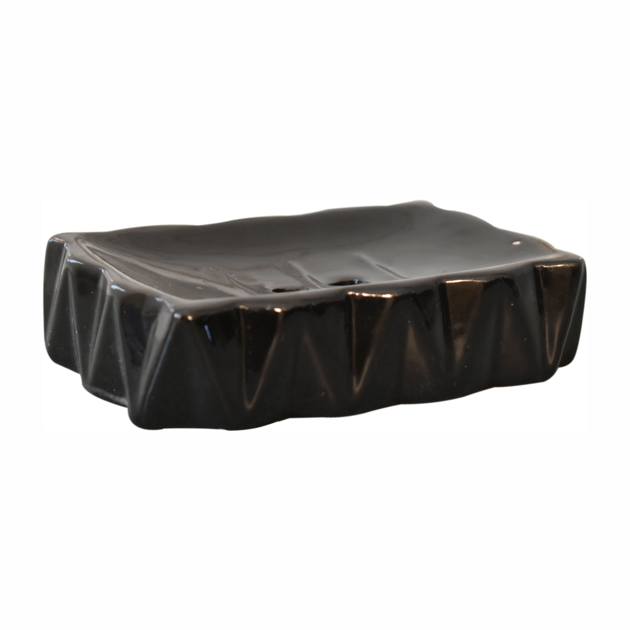 sindri black bathroom set of 3