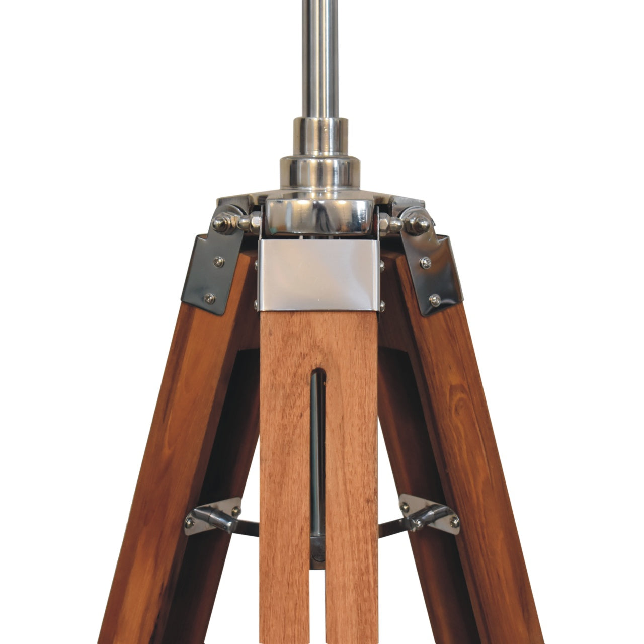 wooden tripod floor lamp