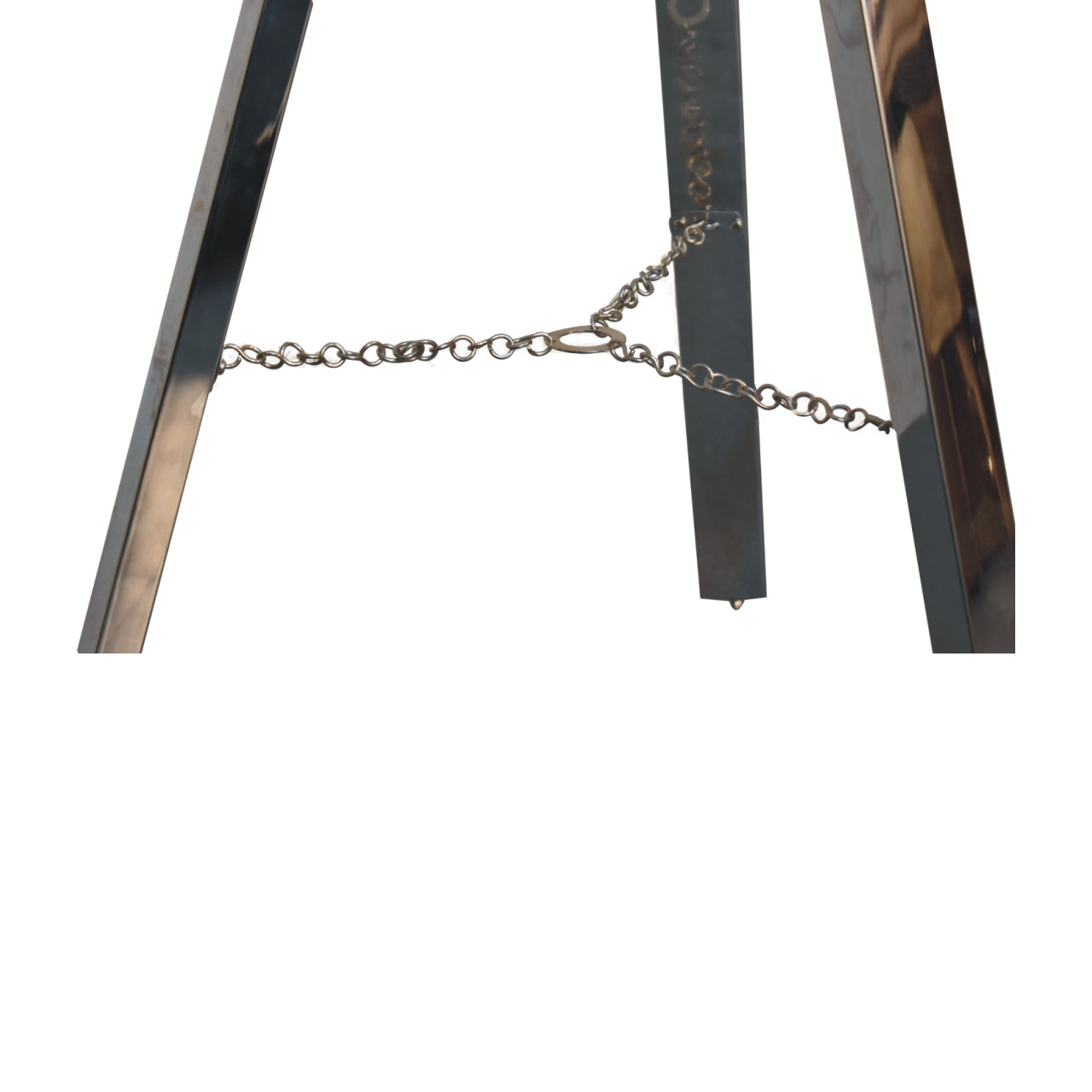 chrome tripod floor lamp