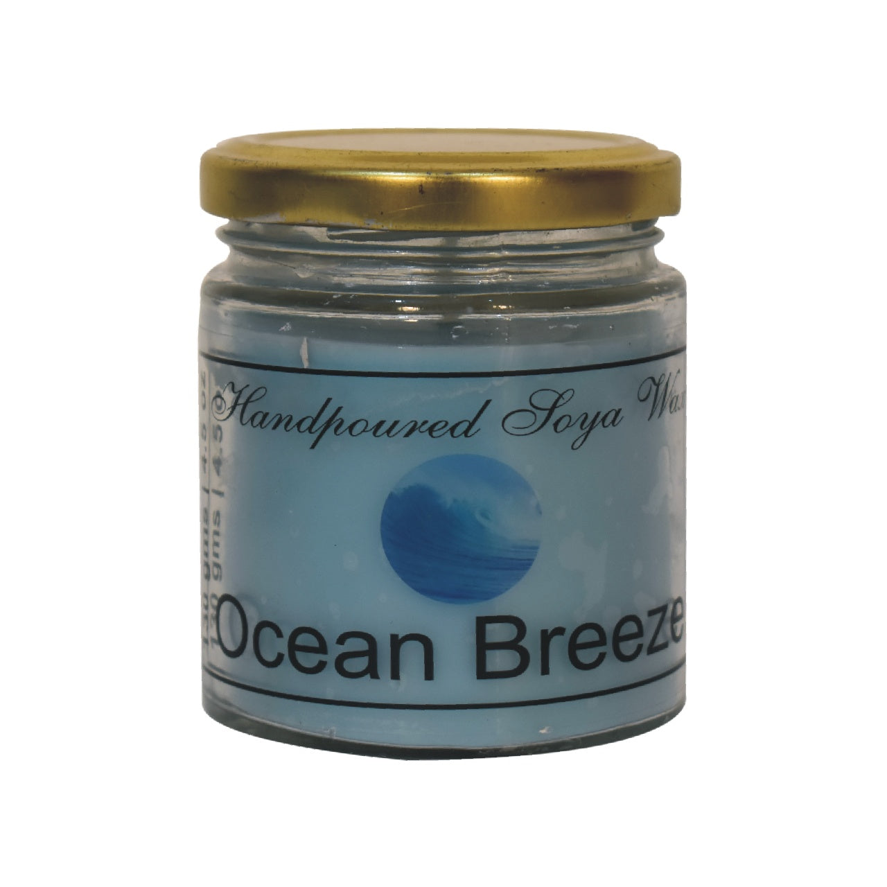 candle gift set of 3 lemongrass citronella ocean breeze